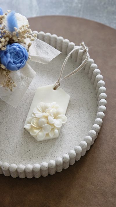 Suspension parfumée Nougat blanc