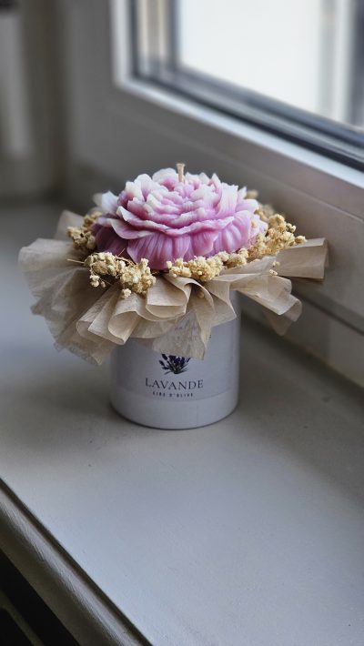 Bouquet box XS pivoine lavande – Image 3