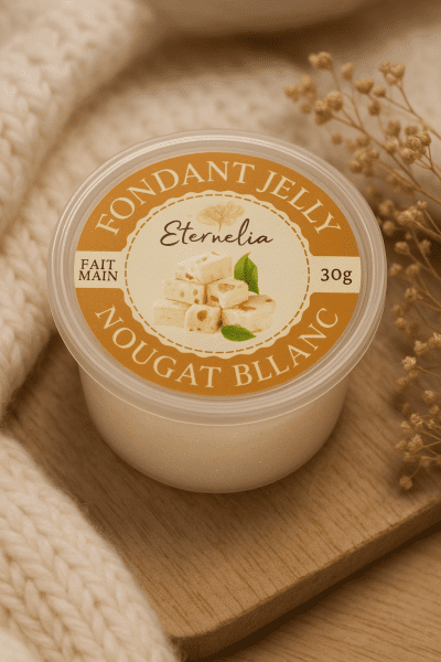 Fondant jelly Nougat blanc
