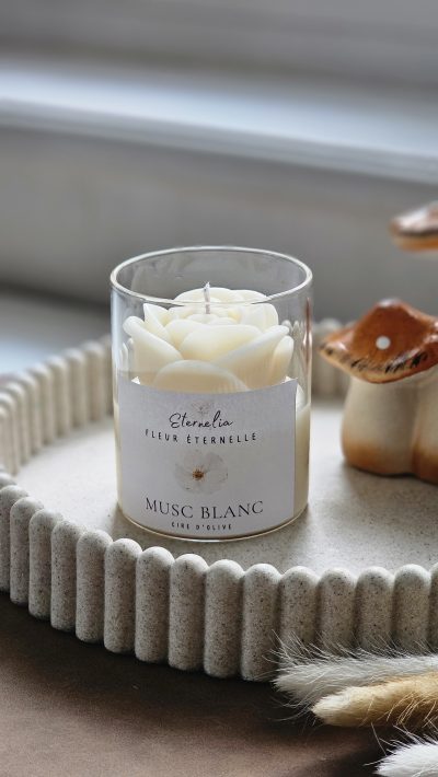 Bougie 150g - musc blanc – Image 3
