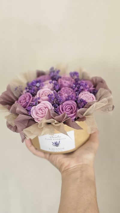 Bouquet box S Lavande