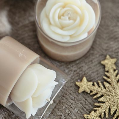 Bougie 150g Nougat blanc