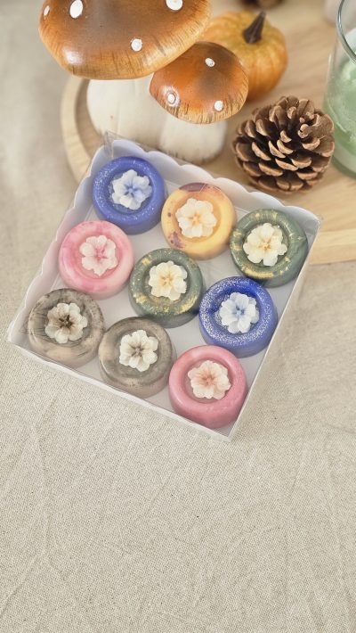 Boite de 9 fondants parfumés à composer