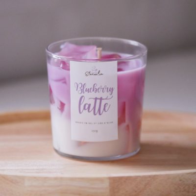 Bougie – blueberry latte