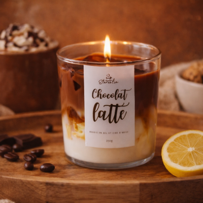 Bougie – Chocolat latte