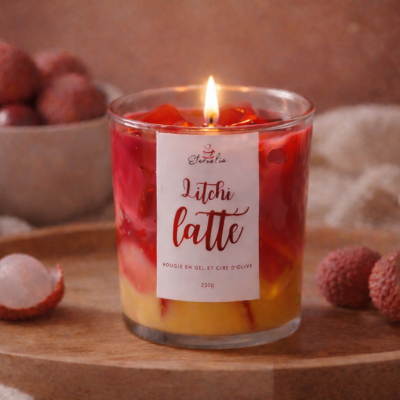 Bougie – Litchi latte