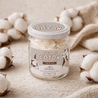 Bougie Fleur de coton – 50g
