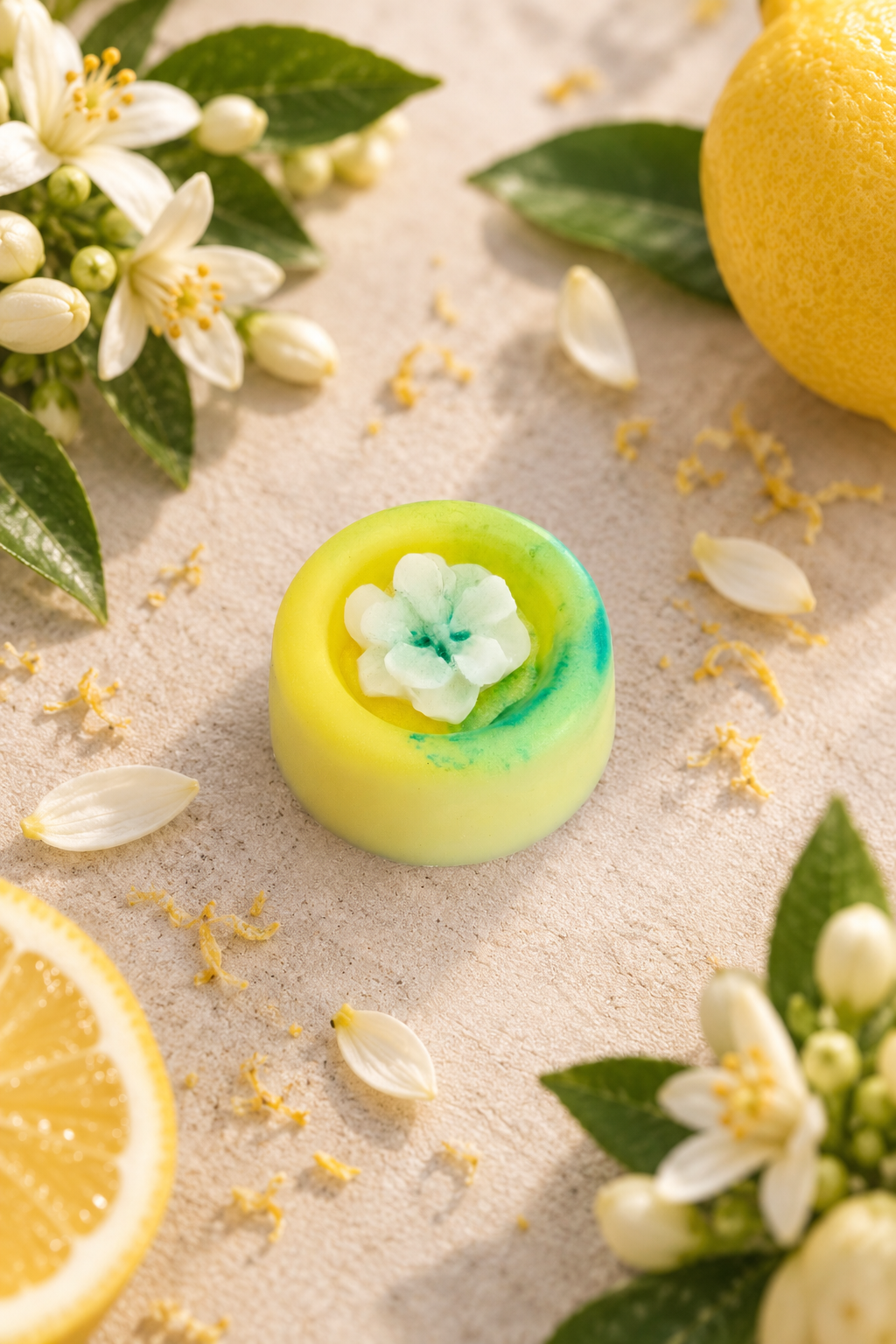 Fondant parfumé fleur de citronnier